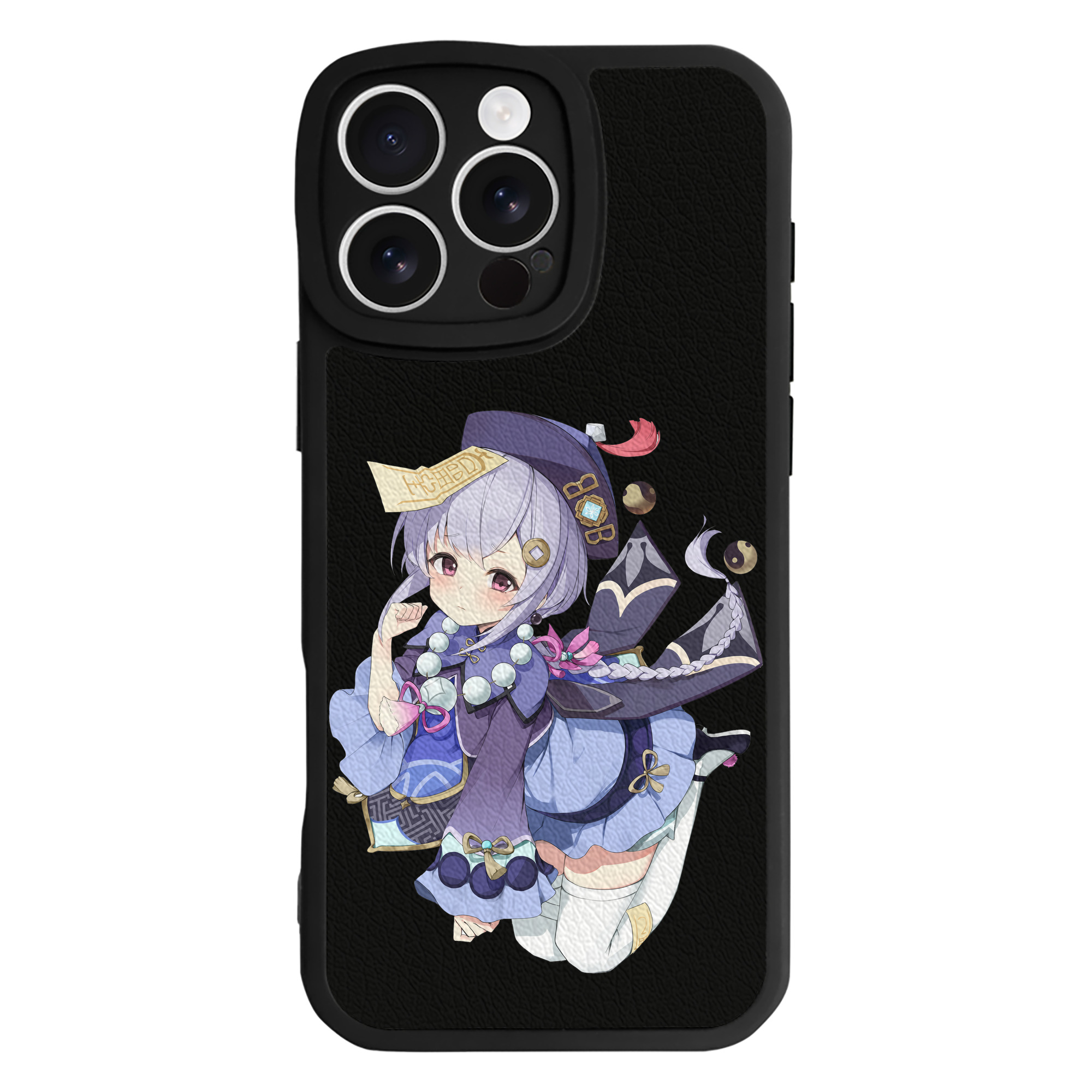 げんし神 七七 なな  genshin Nana 【iPhone 16シリーズ対応】シリコンスマホケース（レザー調） 材質：シリコン